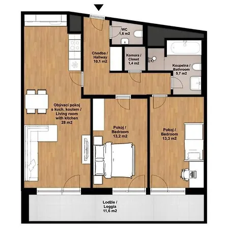 Apartment Luxury In And Free Parking